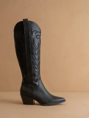 Samara Embroidered Tall Boot