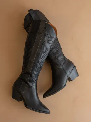Samara Embroidered Tall Boot
