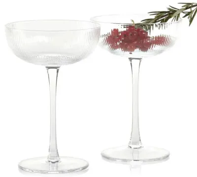 Optic Design Martini Glass