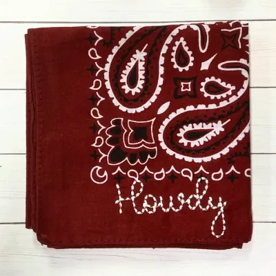 Embroidered Bandana