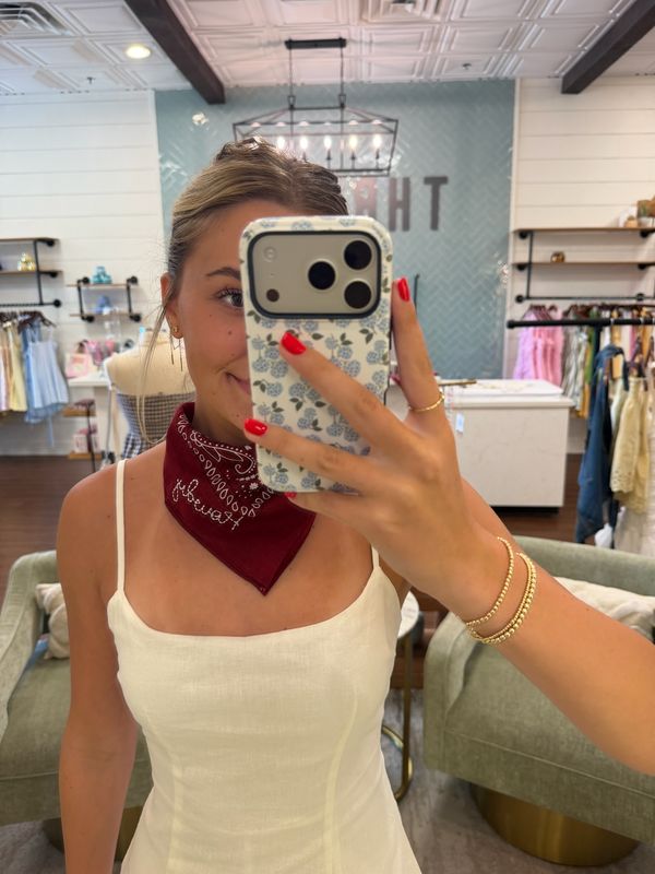 Embroidered Bandana