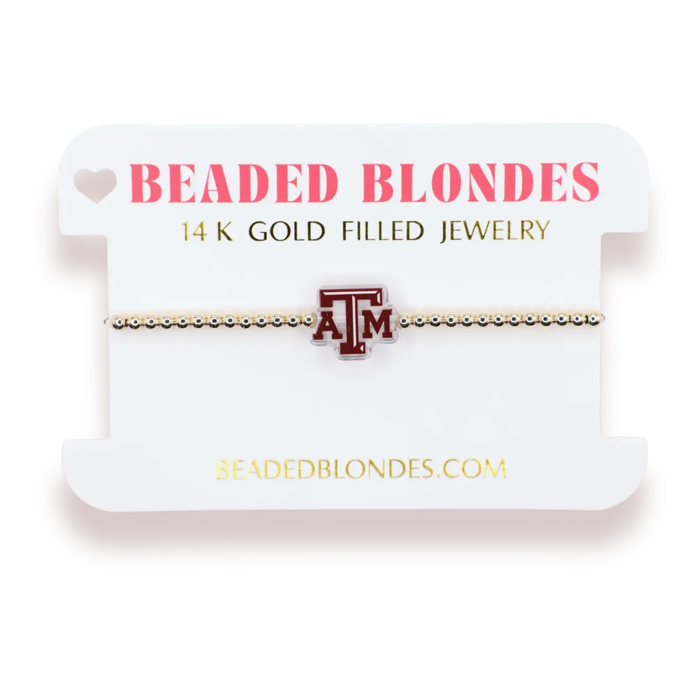 BB Tamu/Aggies Logo Bracelet