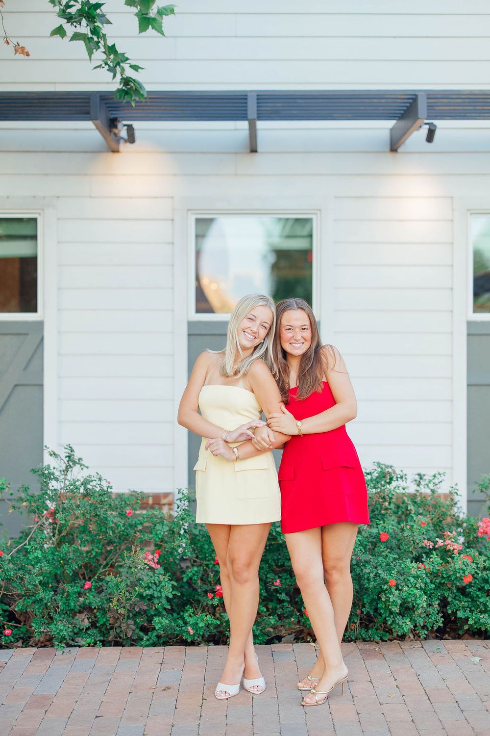 Strapless A-Line Front Pocket Mini Dress