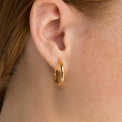 16mm Zenith Hoop Earrings