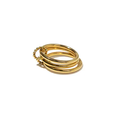 Triple Stacked Ring