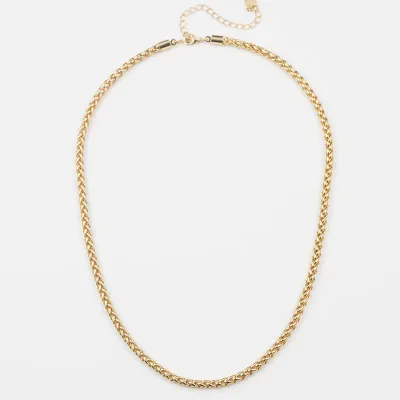 18K Gold Mini Knotted Necklace