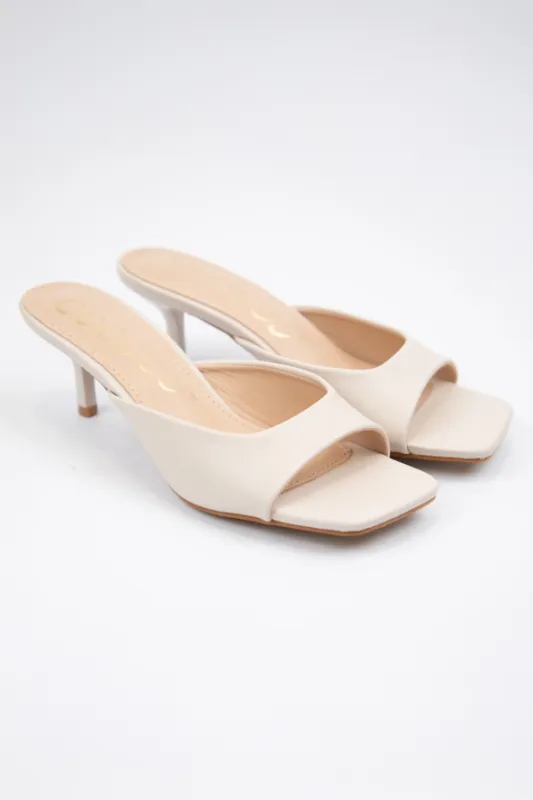 Katie Slip On Kitten Heel 