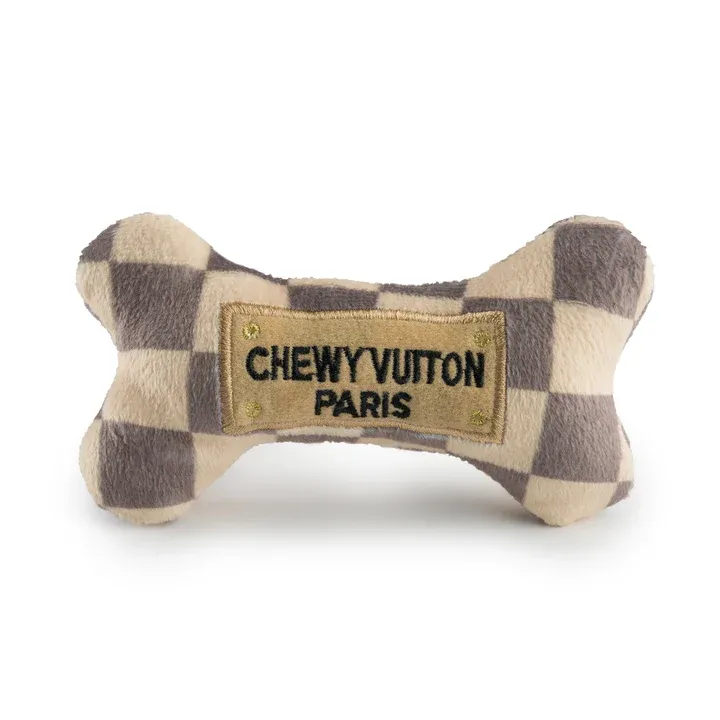 Haute Diggity Dog Toys - Large - Chuy Vuiton Bone
