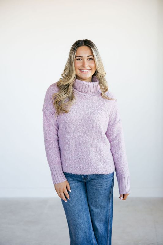 Turtle Neck Long Sleeve Sweater