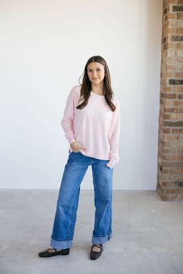 Simple Lightweight Knit Sweater