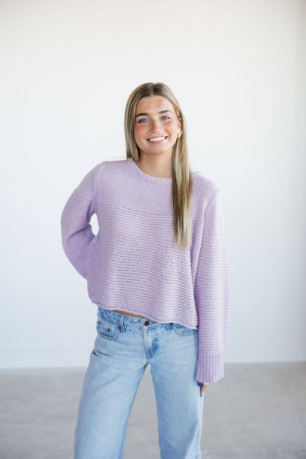 Knit Long Sleeve Sweater