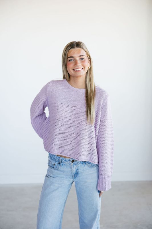 Knit Long Sleeve Sweater