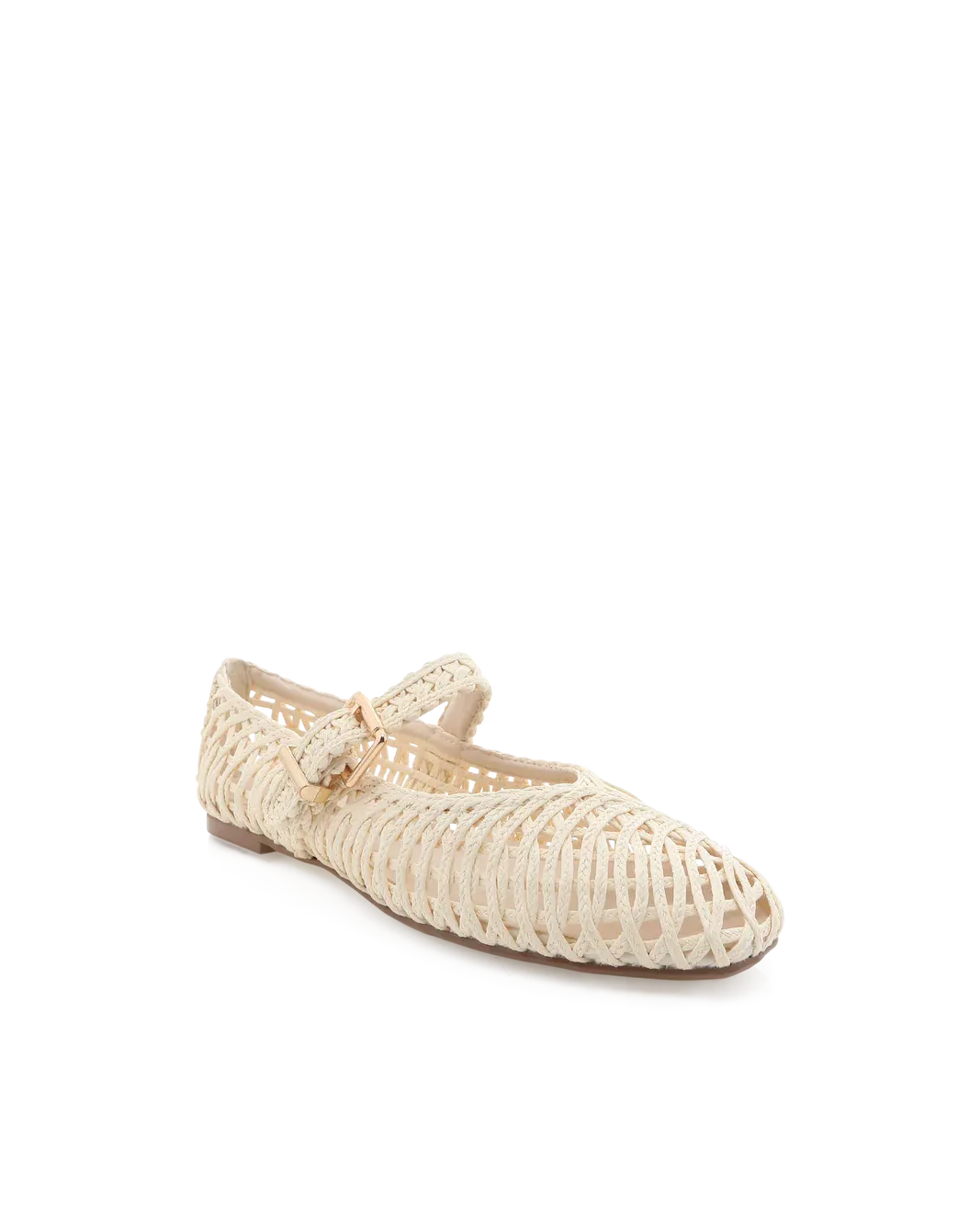 Franky Raffia Ballet Flat