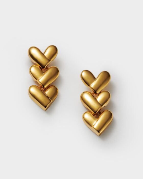 Heart Link Earring