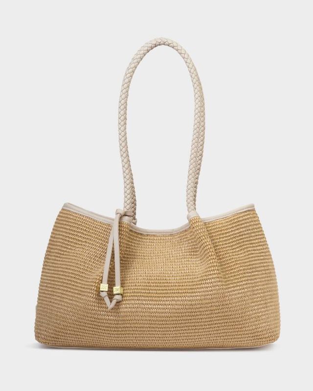 Nova Raffia Small Shoulder Bag