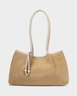 Nova Raffia Small Shoulder Bag