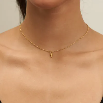 Dainty Cross Pendant Necklace