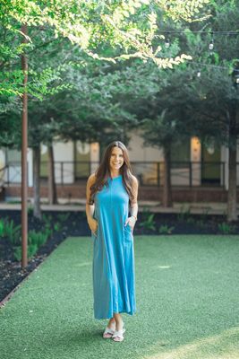 Waters Edge Midi Dress