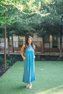 Waters Edge Midi Dress