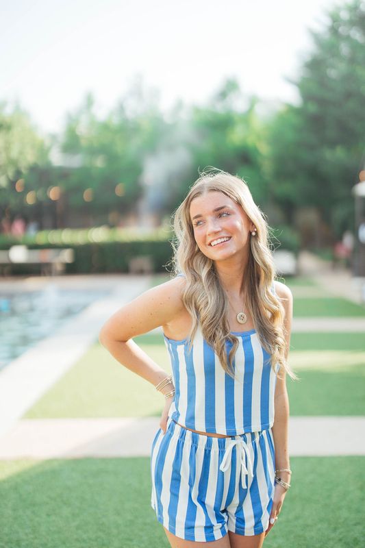 Beach Bar Stripe Tank
