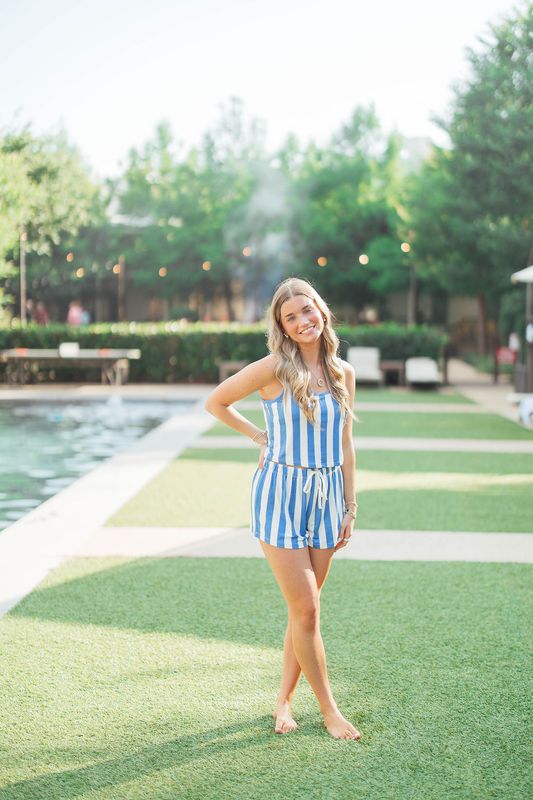 Beach Bar Stripe Tank