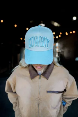 COWBOY Vintage Trucker Hat