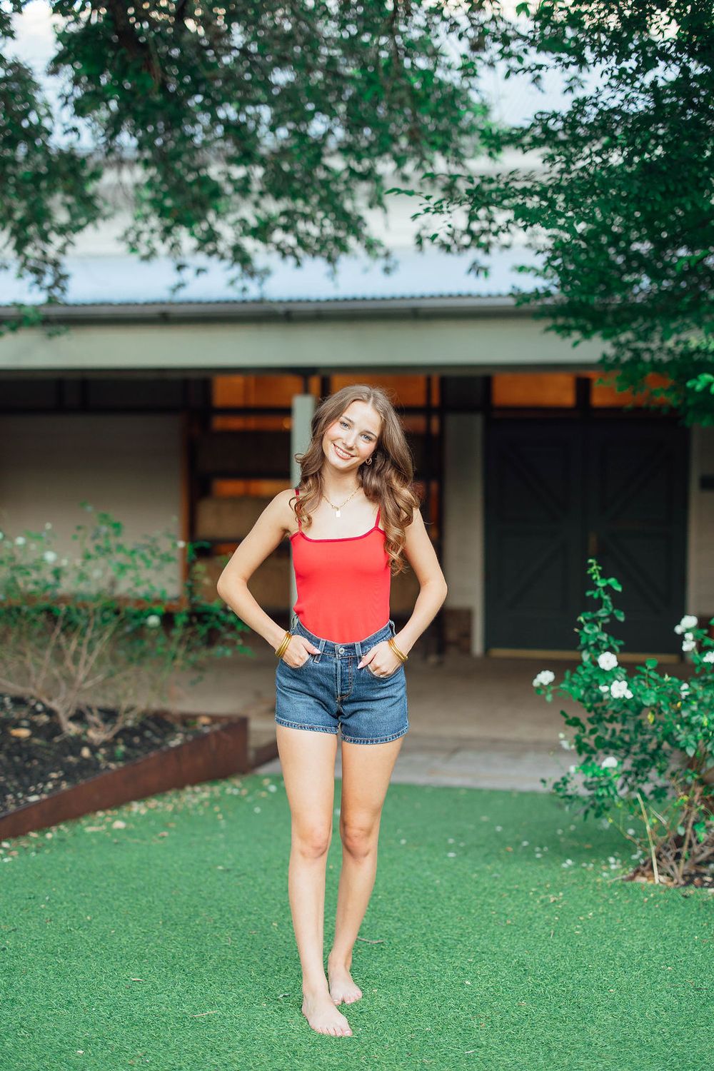 Ribbed Cami Tank Top