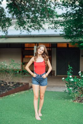 Ribbed Cami Tank Top
