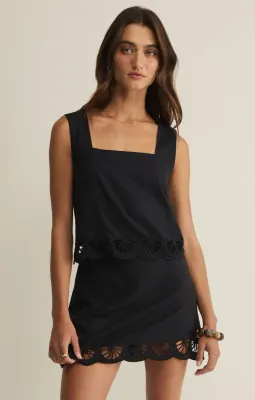 Charlene Embroidery Top