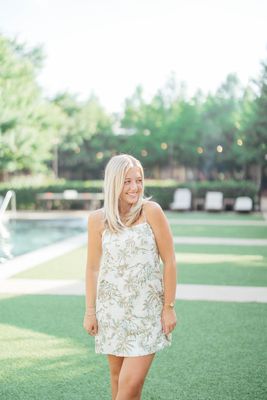 Maude Tiki Tide Mini Dress