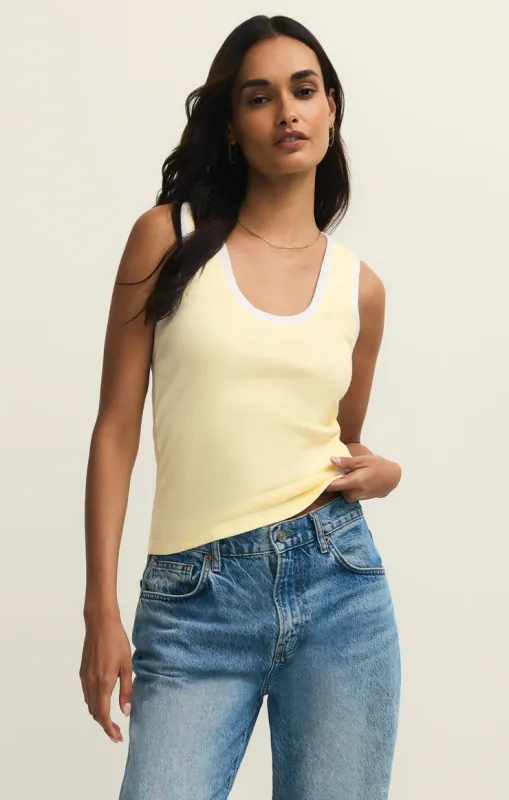 Sirena Colorblock Rib Tank