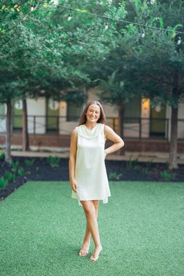 Sheer Draped Neck Scarf Mini Dress
