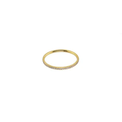 Dainty Diamond Ring Band