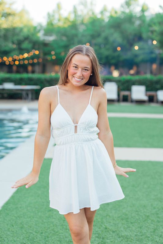 Smocked Waist Open Back Detail Romper