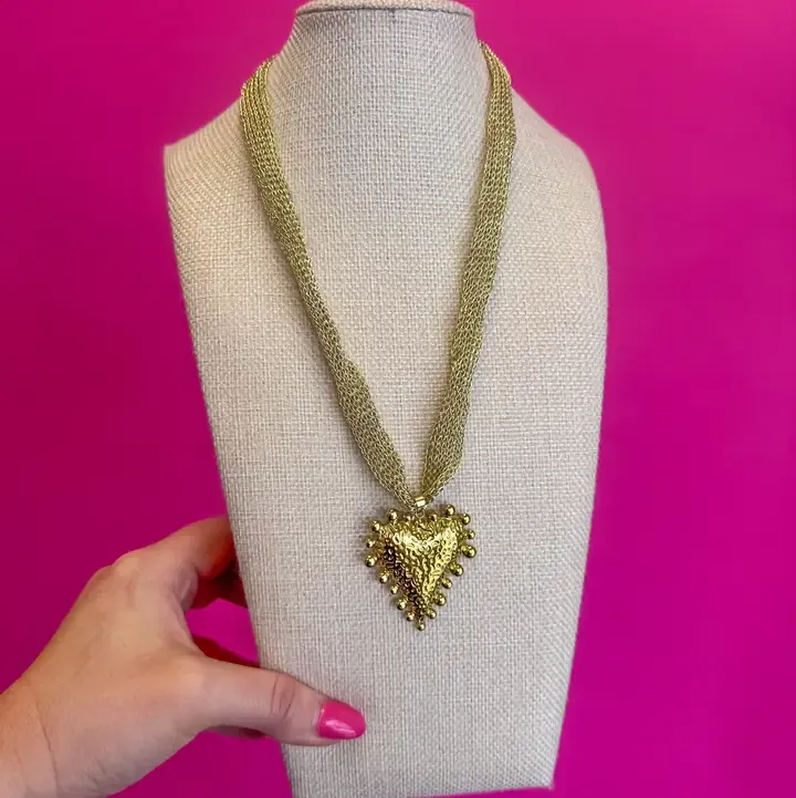 Chunky Heart Necklace