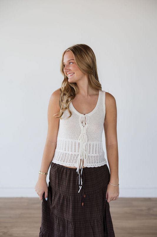 Solano Crochet Tank