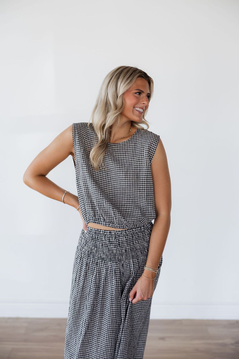 Merit Gingham Top