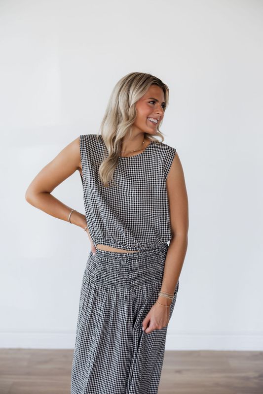 Merit Gingham Top