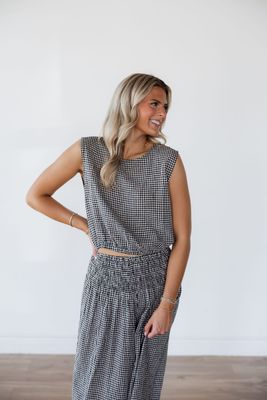 Merit Gingham Top