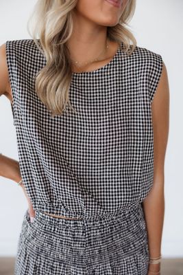 Merit Gingham Top