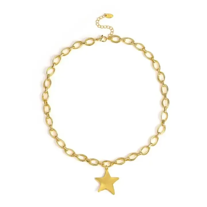 Molten Star Link Necklace
