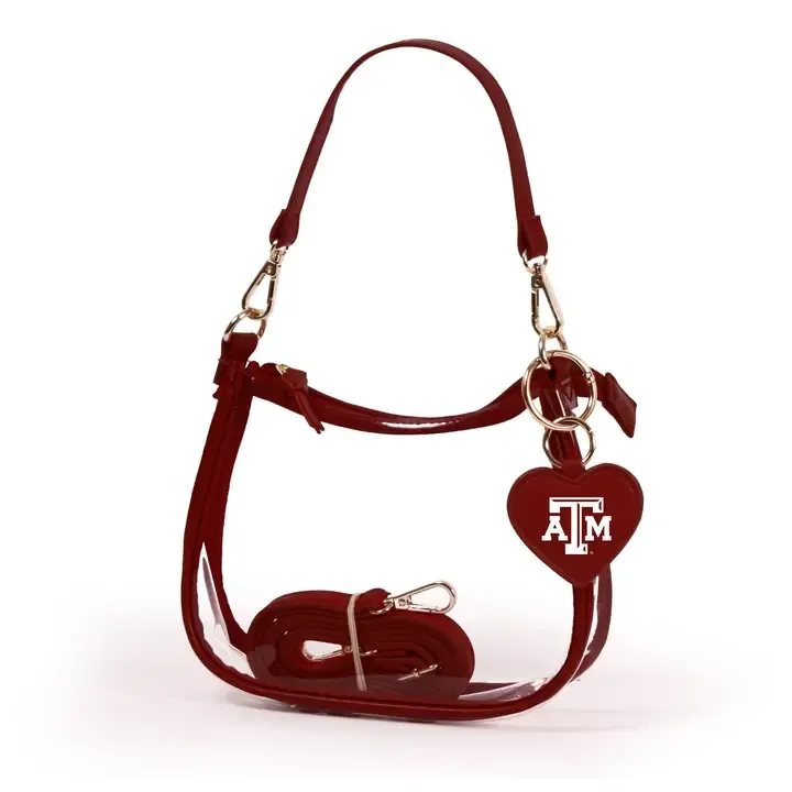 Texas A&amp;M Clara Clear Purse