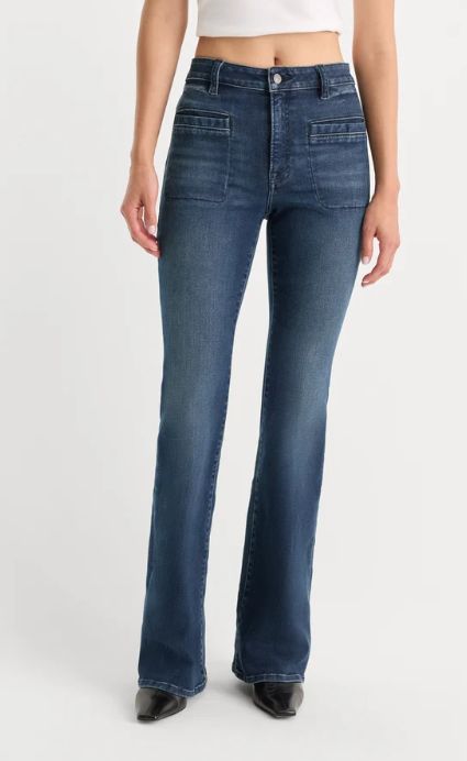 Good Petite Flare Jeans