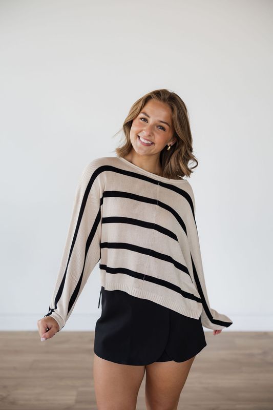 Brooks Striped Sweater