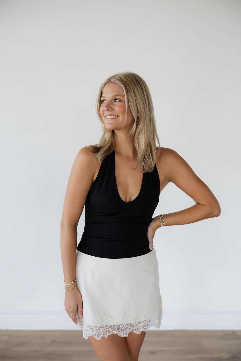 Halter Neck Backless Tank