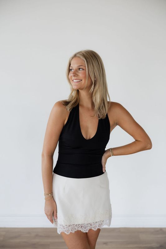 Halter Neck Backless Tank
