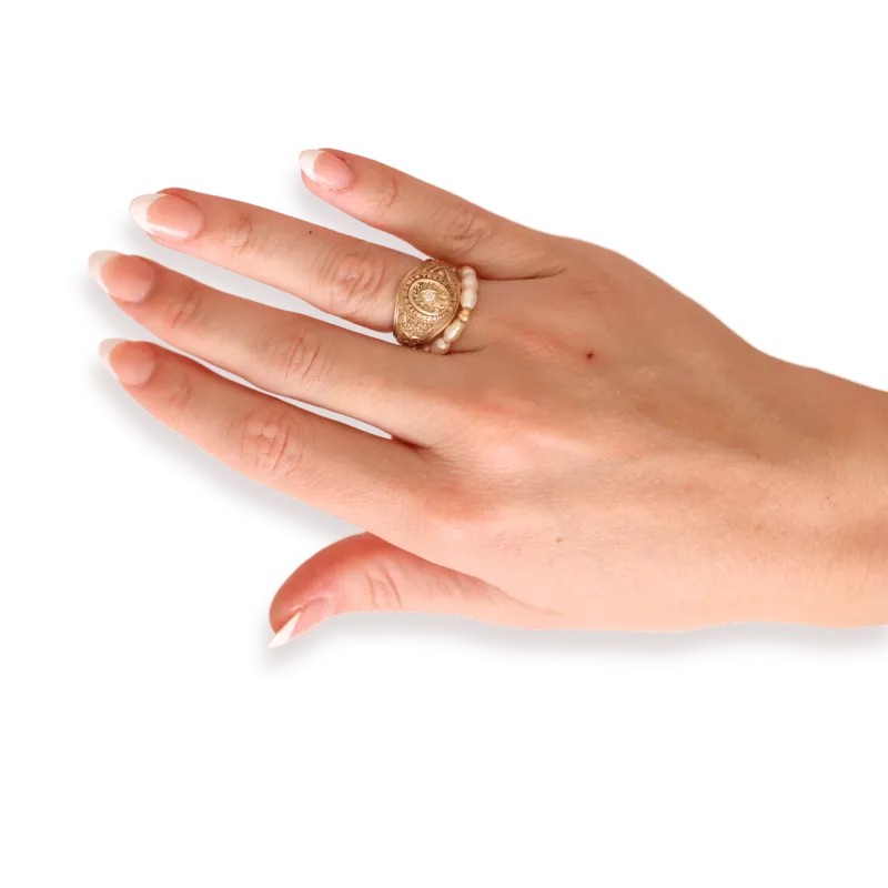 Jamie BB Pearl Ring
