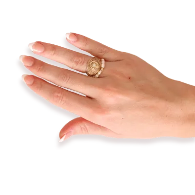 Jamie BB Pearl Ring