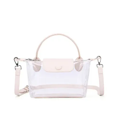 Clear Adjustable Strap Stadium Bag