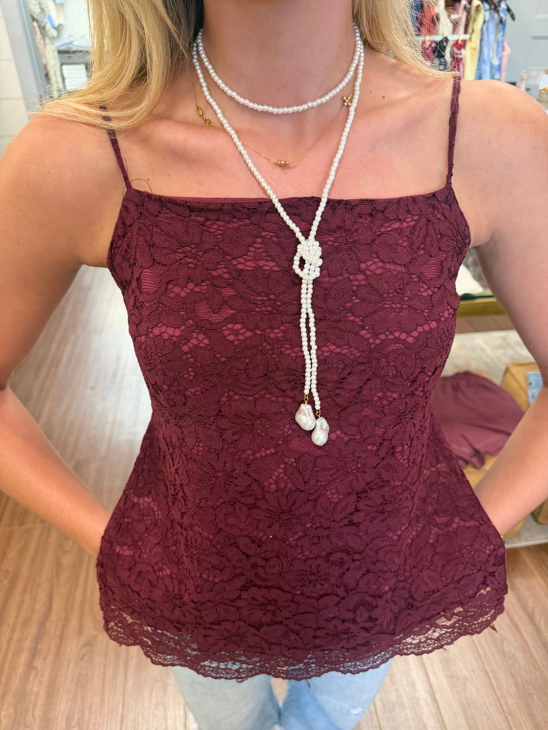 Wrap Lariat Necklace